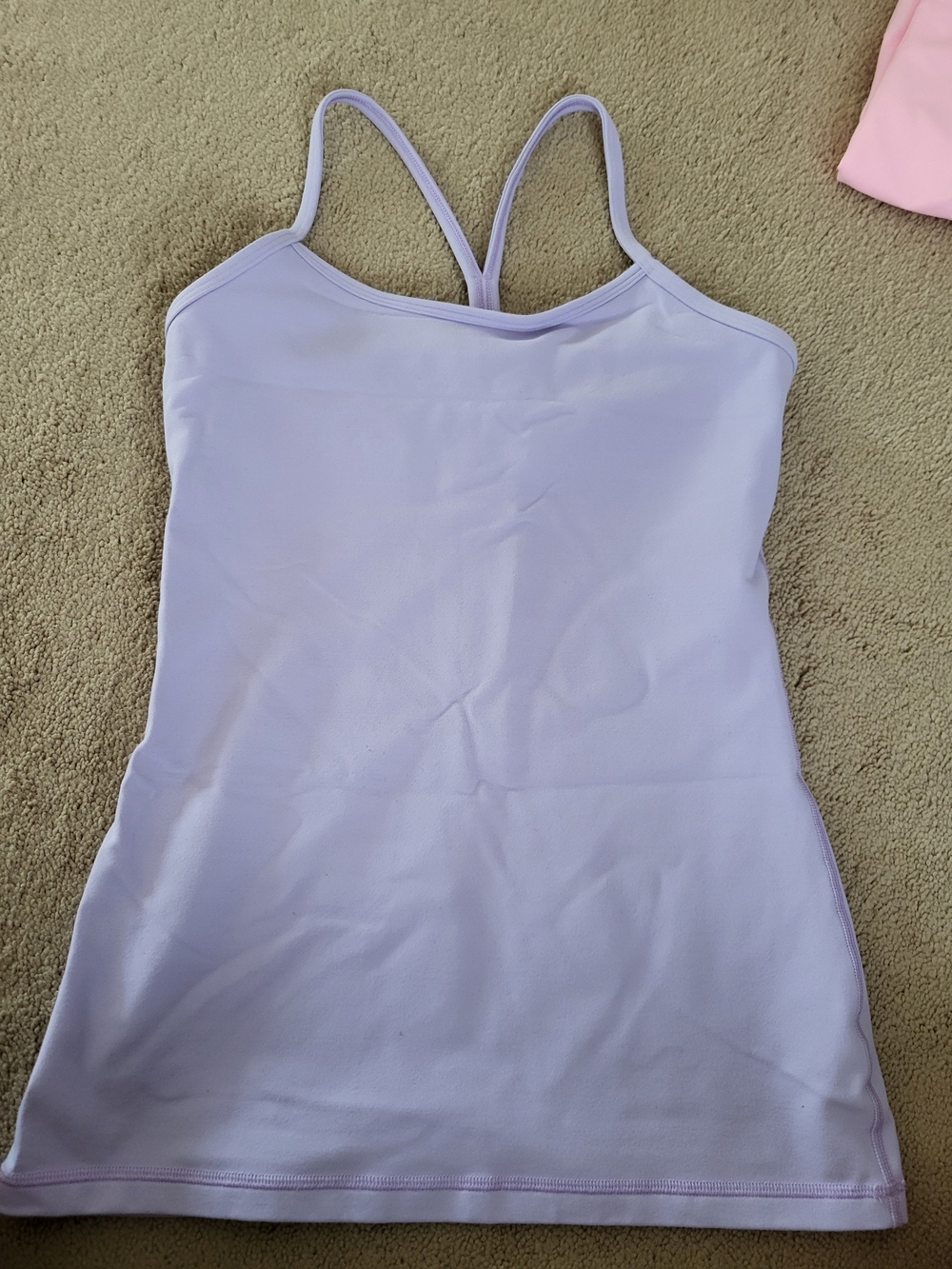 Women’s Lavender Strappy Tank Top